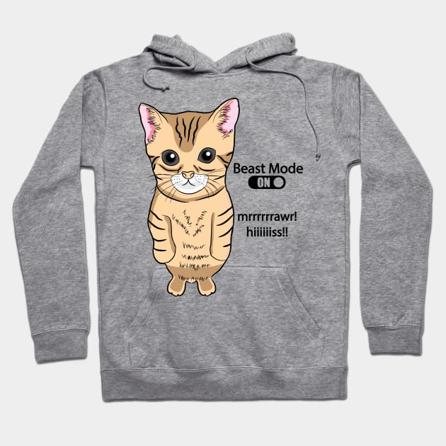 Funny Cat Meme Blur | Pullover Hoodie