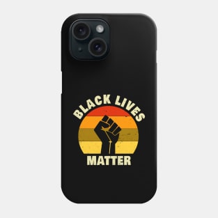 Black Lives Matter BLM Retro Phone Case
