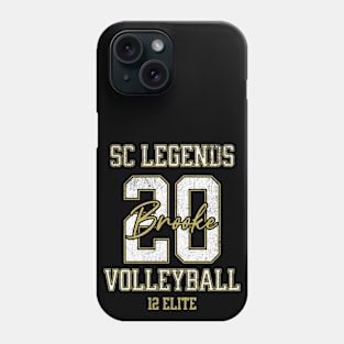 Brooke #20 SC Legends (12 Elite) - Black Phone Case