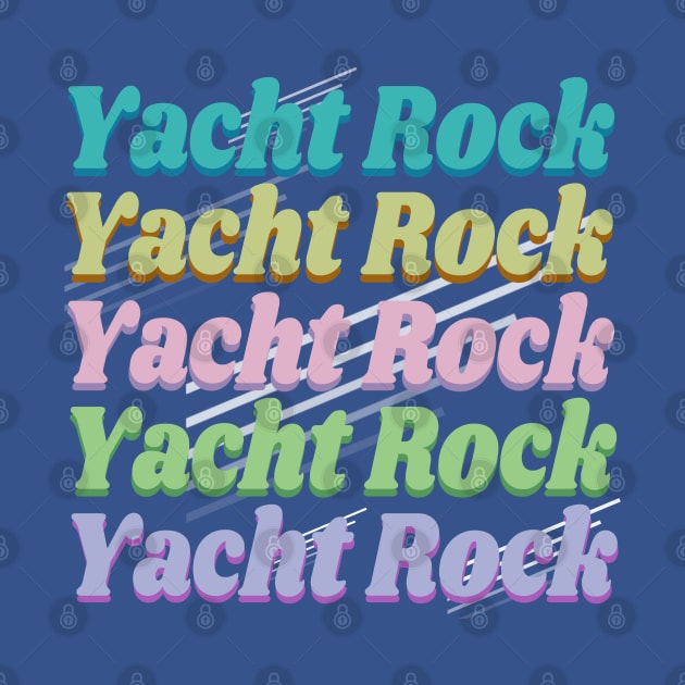 Yacht Rock / Soft Rock Genre Retro 70s Style by darklordpug