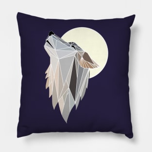 Howling at the Moon Pillow