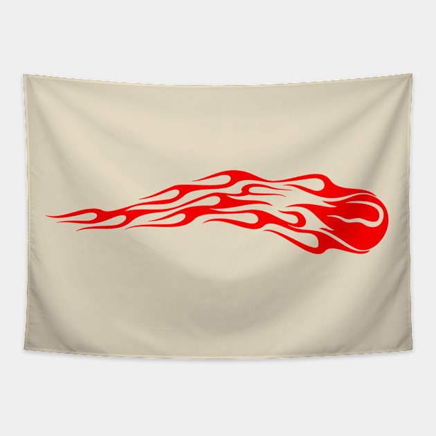 Flames F-7 Tapestry by PhantomLiving