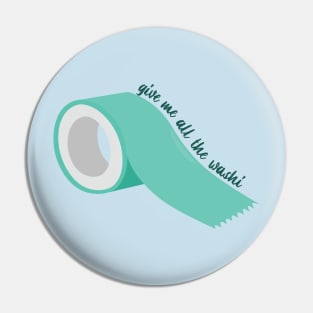 Give me all the Washi (blue) Pin