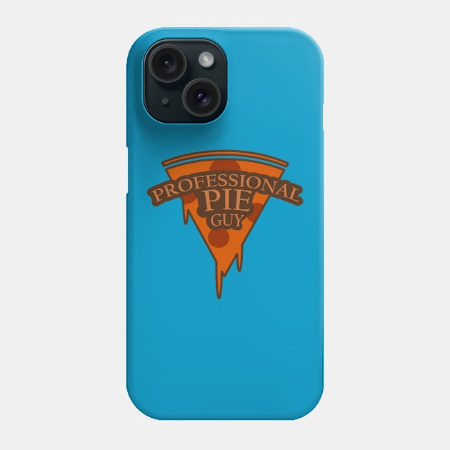 Professional Pie Guy Pizza Phone Case by Mindseye222