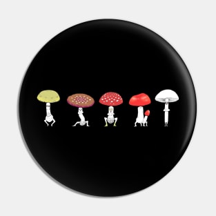 Death Cap & Co. Pin