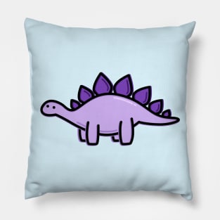 Purple Dino Pillow