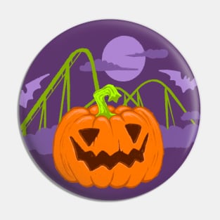 Spooky Coaster Pin