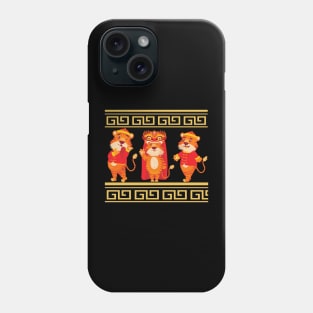 Happy Chinese New Year 2022 Year of The Tiger Zodiac Tiger Phone Case