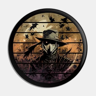 Retro Post-Apocalypse Plague Doctor Pin