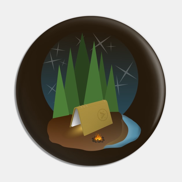 Reading is an Adventure Pin by Bruce Brotherton