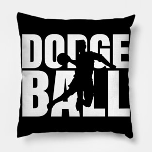 Dodgeball Player Dodge Ball Pillow