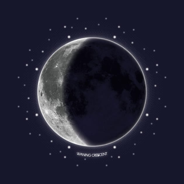 Waning Crescent - Moon Phases by meownarchy