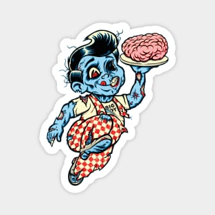 Zombie Boy Magnet