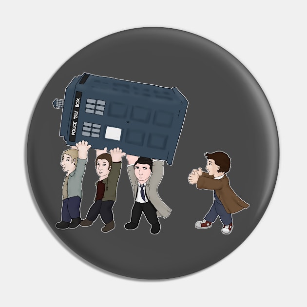 The Angels have the Phonebox Pin by BridgetKBrule