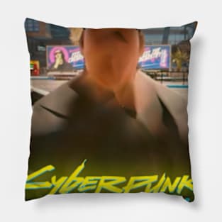 Cyberpunk 2077 Funny t-shirt Pillow