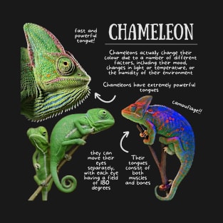 Animal Facts - Chameleon T-Shirt