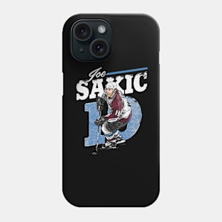 joe sakic retro Phone Case