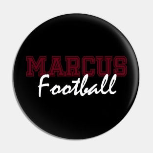 Marcus Football Pin