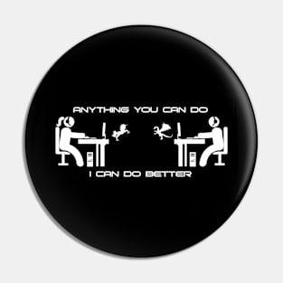 Gamer vs Gamer Pin