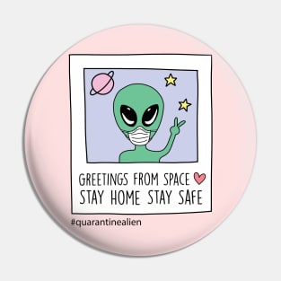 Quarantine Alien Pin