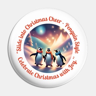 "Penguin Pals Parade: A Chilly Christmas Bash!" Pin