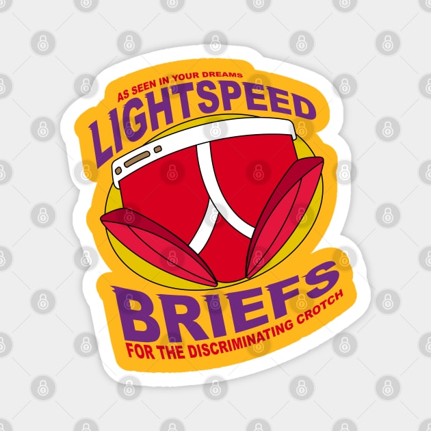 Lightspeed Briefs Magnet by Meta Cortex