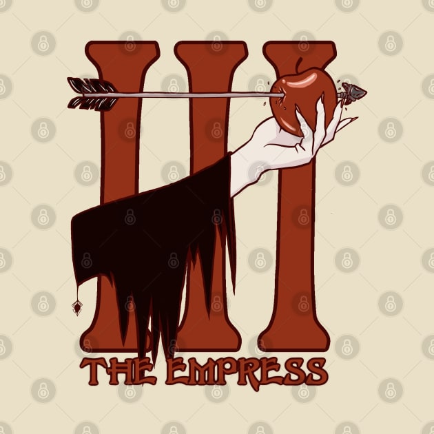 Halloween Tarot III: The Empress (Morticia Addams) by ConfusionCafé