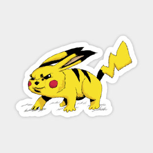 Yellow-Eletric-Mouse Magnet