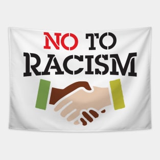 No To Racism Tapestry