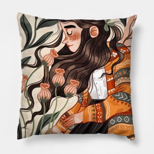 Autumn Fairy Pillow