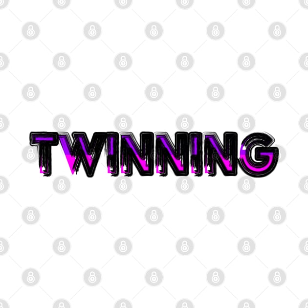 Twinning Purple and Pink by LahayCreative2017