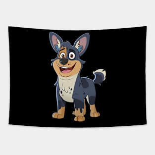 Bluey Vivid Ventures Tapestry