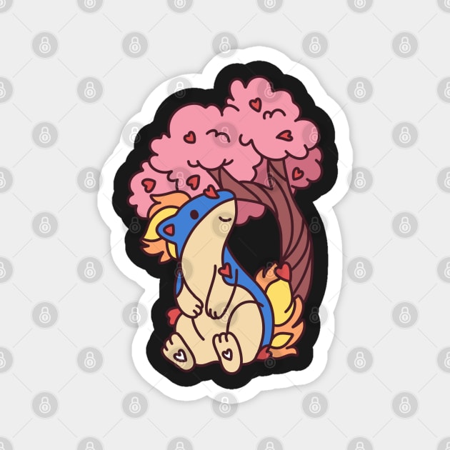 Love Tree Pokémon Magnet by VinylPatch