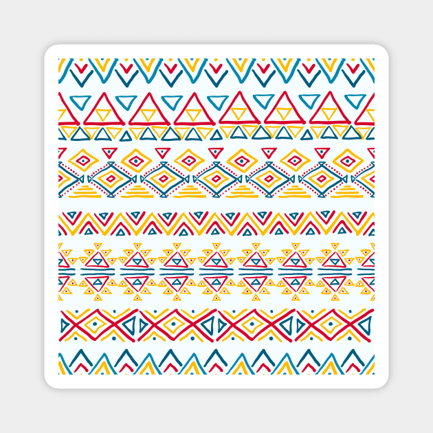 Set of geometric seamless patterns Magnet by Olga Berlet