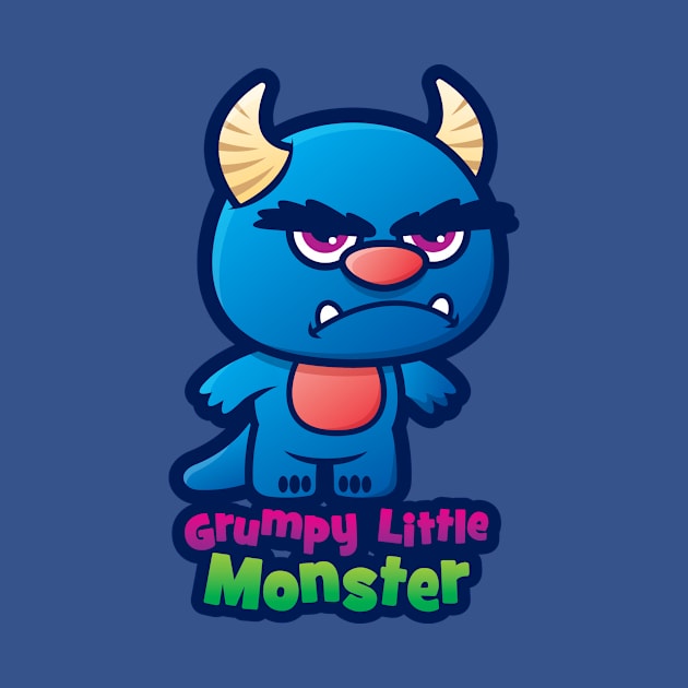 Grumpy Little Monster by avertodesign