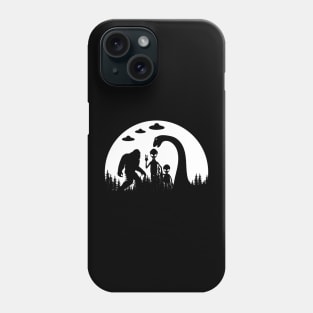 BIgfoot Nessie Ufo And Aliens Phone Case