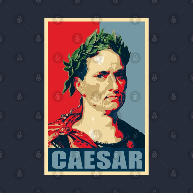 Julius Caesar Propaganda Pop Art by Nerd_art