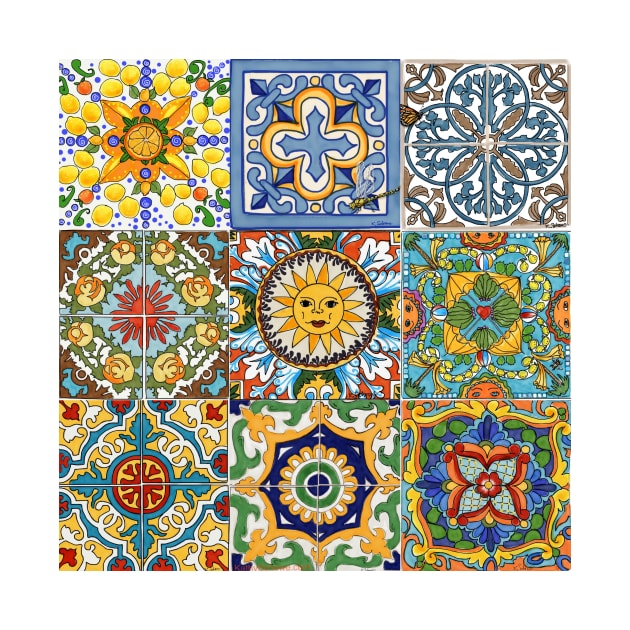 Handmade  La Quinta Tiles by kschowe