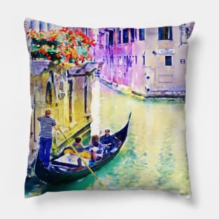 Venice Canal Pillow