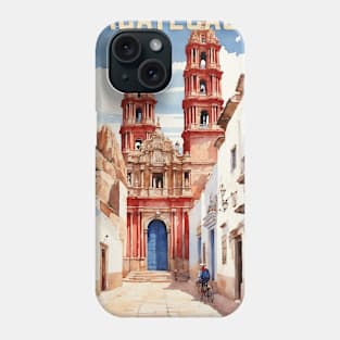 Teul de Gonzalez Ortega Zacatecas Mexico Vintage Tourism Travel Phone Case