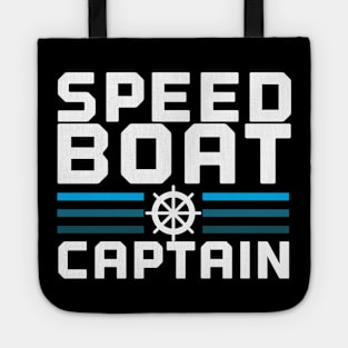 Speed Boat Captain Tote