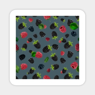 Raspberry Pattern 2 Magnet