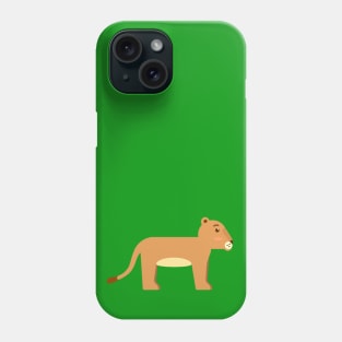 Happy lioness Phone Case