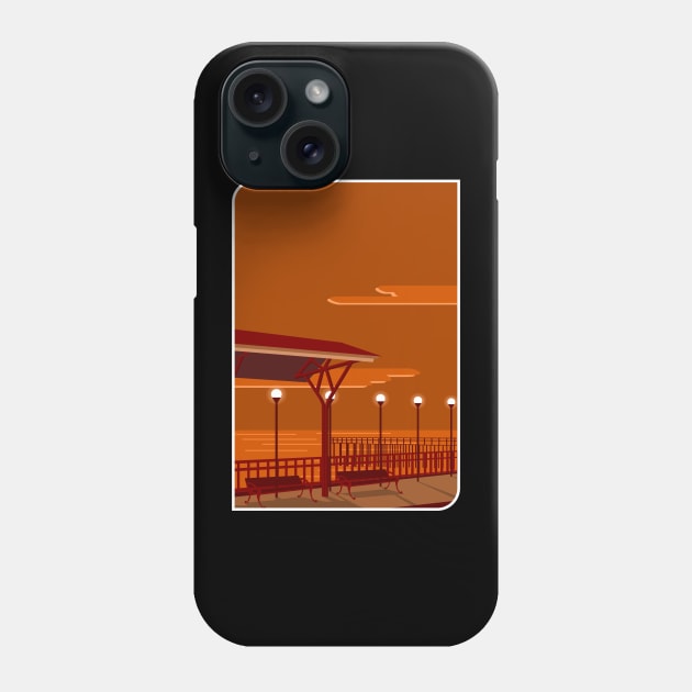 station platform Phone Case by Qasim