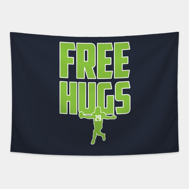 Hawks Free Hugs Tapestry by futiledesigncompany