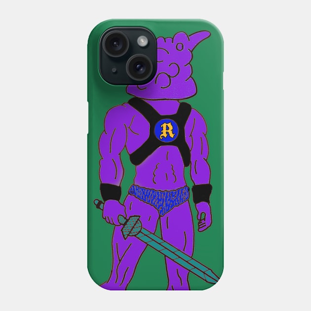 Prince Algor Purple Large Art Phone Case by Rampageo Industries 