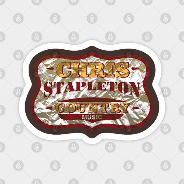 Vintage Chris Stapleton Magnet by freshtext Apparel10