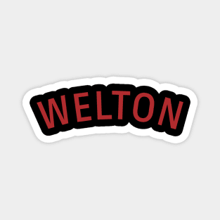 Welton Logo Dead Poets Society Magnet