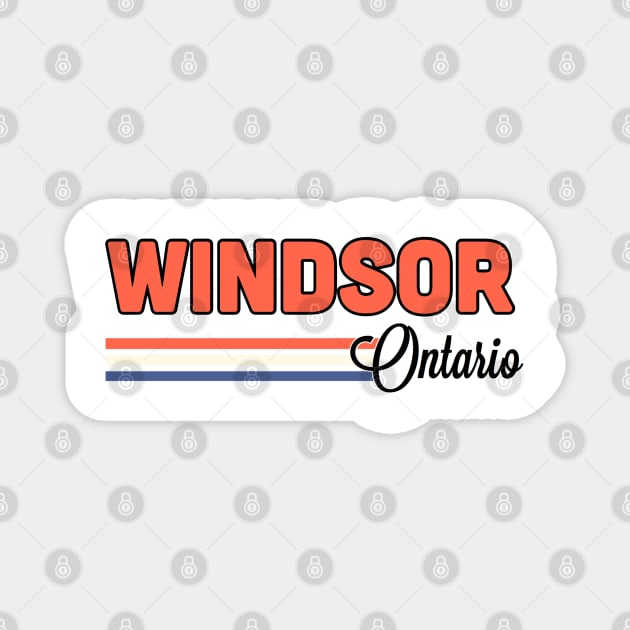 Windsor Ontario Magnet by faiiryliite