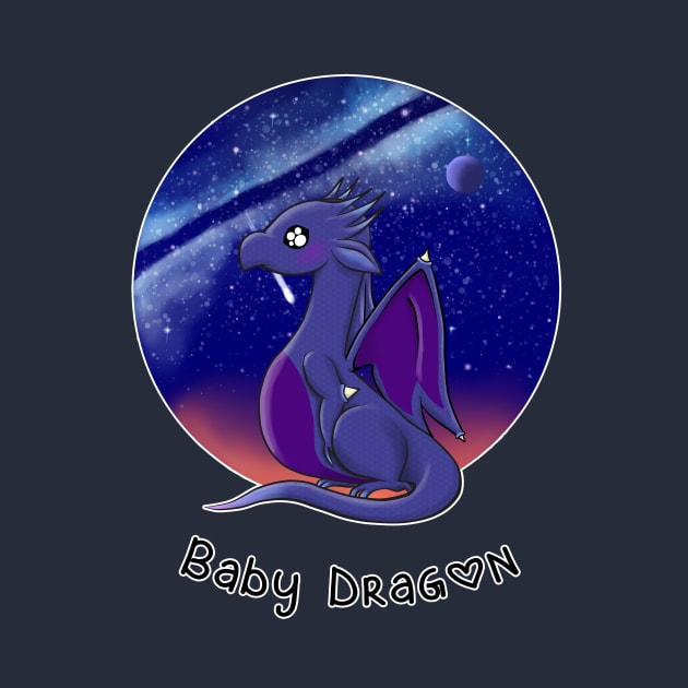 Galaxy Baby Dragon 2 by TreatYourLittle